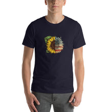 Load image into Gallery viewer, sunflower american flag pattern