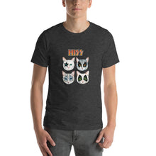 Load image into Gallery viewer, Hiss Funny Cats Kittens Rock Rockin Pun