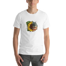 Load image into Gallery viewer, sunflower american flag pattern